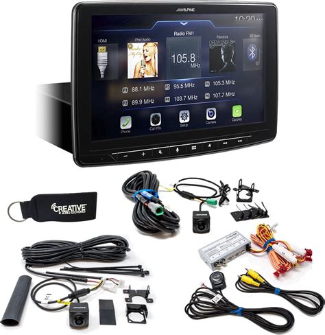 Alpine iLX-F309 HALO9 9" AM/FM/audio/video Receiver w/ 9-inch Touch Screen and Mech-less Design - Single-DIN Mounting