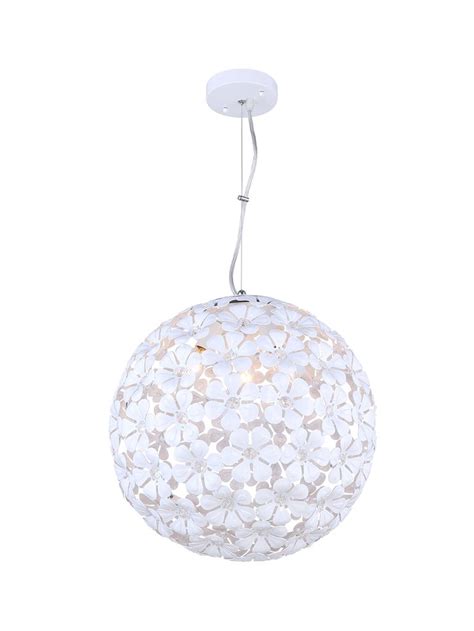 Weekly Top Sale CANARM ICH277B03WH15 Beatrice 3-Light Chandelier , White