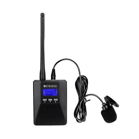 Review Product Case of 1 TR506 Portable Mini FM Transmitter and 10 V112 AM FM Radio Receivers,Retekess Church Translation System,Wireless Tour Guide System,Support Microphone AUX Input