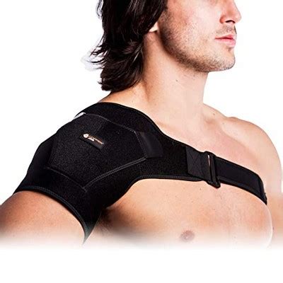 Super Big Clearance! Copper Compression - Recovery Shoulder Brace - Highest Copper Content - Rotator Cuff Compression & Support - Shoulder Stability - For Injuries, Inflammation, & Tears - Adjustable Strap - Men & Women