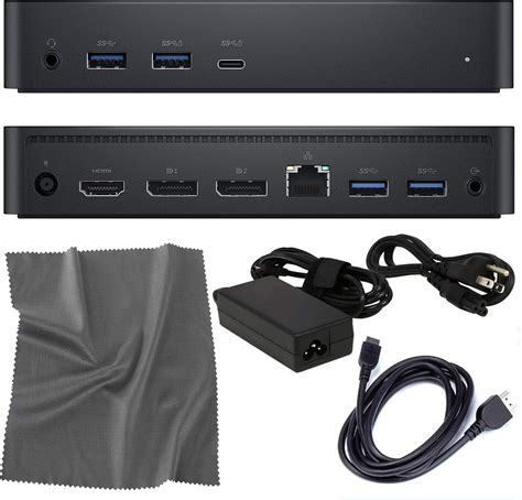 Dell Universal Dock - D6000 with HDMI Cable and Power Supply - ShopSmart Bundle