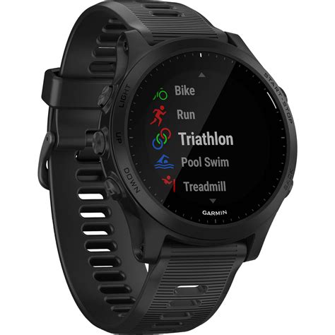 Garmin Forerunner 945, Premium GPS Running/Triathlon Smartwatch with Music, Black