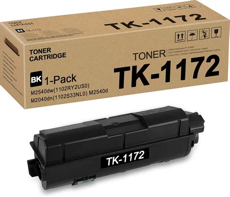 Exclusive Discount 60% Price LCL Compatible Toner Cartridge Replacement for Kyocera TK1172 TK-1172 1T02S50US0 EcoSys M2040 DN M2540 DN M2540 DNE M2540 DNW M2540 Series M2640 IDW (2-Pack Black)