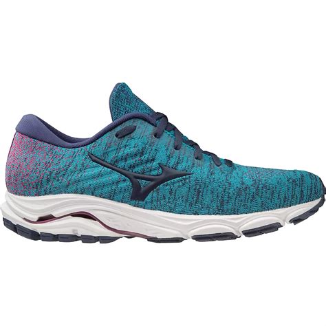 Get Special Price Mizuno Women's Wave Inspire 16 Road Running Shoe, Vapor Blue-Silver, 8.5 B US