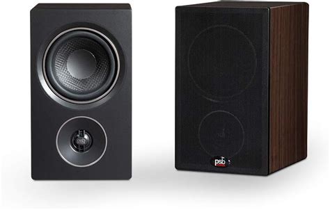 Get Discount 70% Price PSB Alpha P3 Compact Bookshelf Speaker - Walnut