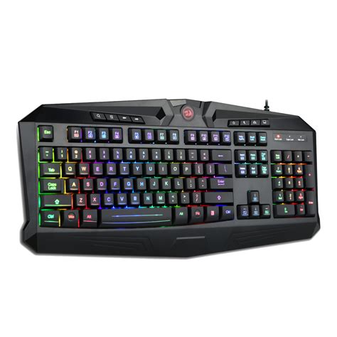 Redragon S101 Wired Gaming Keyboard and Mouse Combo, RGB Backlit 104 Keys Ergonomic Keyboard with Macro Multimedia Keys Wrist Rest and 8 Buttons Backlit Gaming Mouse for Windows PC (White Version)