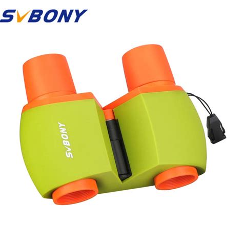 Flash Deals - 60% OFF SVBONY SV201 Kids Small Binoculars Toys Gifts, 6x18 Fixed Focus Easy to Use Binocular, Portable for Birding Sightseeing Hiking Camping Travel Nature Observation