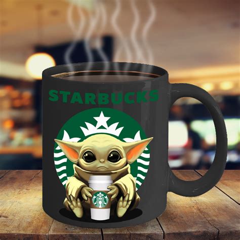 Exclusive Discount 80% Offer Star wars yoda mug, Coffee Cup Funny Mug tea Birthday Gift for Him Unique Caffeine Addict Cute