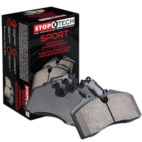 Top Brands StopTech 309.12890 Sport Brake Pads with Shims and Hardware